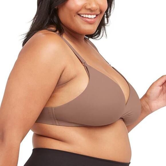 SPANX Brallelujah Mama Nursing Bra Cafe Medium Wireless Comfortable Maternity - Picture 2 of 16